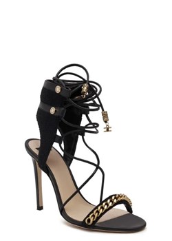 Elisabetta Franchi Skórzane sandały na szpilce ze sklepu Gomez Fashion Store w kategorii Sandały damskie - zdjęcie 172698044