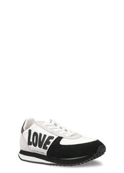 Love Moschino Skórzane sneakersy ze sklepu Gomez Fashion Store w kategorii Buty sportowe damskie - zdjęcie 172700401