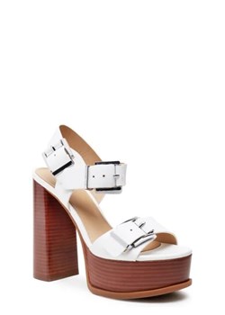 Michael Kors Skórzane sandały na słupku COLBY ze sklepu Gomez Fashion Store w kategorii Sandały damskie - zdjęcie 172701752