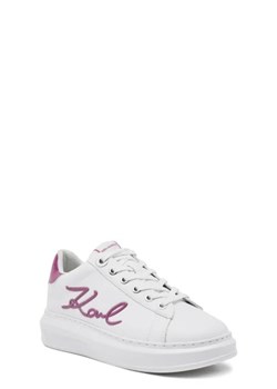 Karl Lagerfeld Skórzane sneakersy SIGNIA LACE ze sklepu Gomez Fashion Store w kategorii Buty sportowe damskie - zdjęcie 172702762