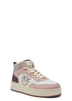 Pinko Skórzane sneakersy DETROIT ze sklepu Gomez Fashion Store w kategorii Buty sportowe damskie - zdjęcie 172706590