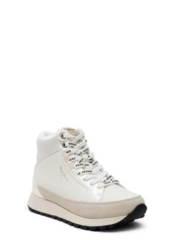 Pepe Jeans London Sneakersy DEAN MOLL | z dodatkiem skóry ze sklepu Gomez Fashion Store w kategorii Buty sportowe damskie - zdjęcie 172706772