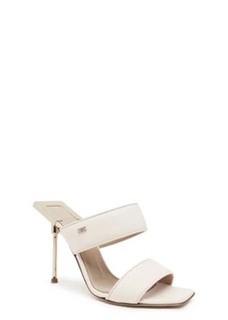 Elisabetta Franchi Skórzane sandały na szpilce ze sklepu Gomez Fashion Store w kategorii Klapki damskie - zdjęcie 172707094