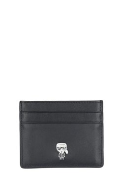 Karl Lagerfeld Skórzane etui na karty K/Ikonik ze sklepu Gomez Fashion Store w kategorii Etui - zdjęcie 172707893