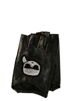 Karl Lagerfeld Skórzane rękawiczki K/Ikonik Rhinest ze sklepu Gomez Fashion Store w kategorii Rękawiczki damskie - zdjęcie 172709043