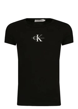 CALVIN KLEIN JEANS T-shirt | Regular Fit ze sklepu Gomez Fashion Store w kategorii Bluzki dziewczęce - zdjęcie 172709952