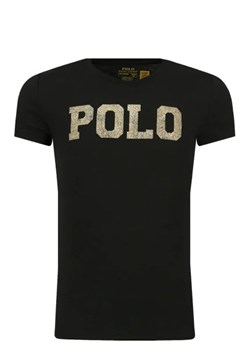 POLO RALPH LAUREN T-shirt | Regular Fit ze sklepu Gomez Fashion Store w kategorii Bluzki dziewczęce - zdjęcie 172711472