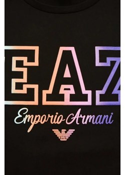 EA7 T-shirt | Cropped Fit ze sklepu Gomez Fashion Store w kategorii Bluzki dziewczęce - zdjęcie 172713922