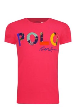 POLO RALPH LAUREN T-shirt | Regular Fit ze sklepu Gomez Fashion Store w kategorii Bluzki dziewczęce - zdjęcie 172714182