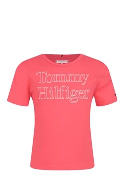 Tommy Hilfiger T-shirt | Regular Fit ze sklepu Gomez Fashion Store w kategorii Bluzki dziewczęce - zdjęcie 172717432