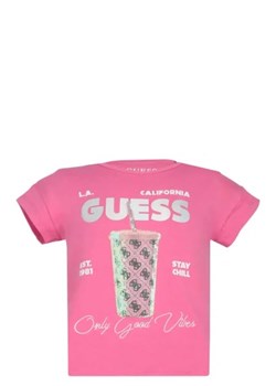 Guess T-shirt | Regular Fit ze sklepu Gomez Fashion Store w kategorii Bluzki dziewczęce - zdjęcie 172718262