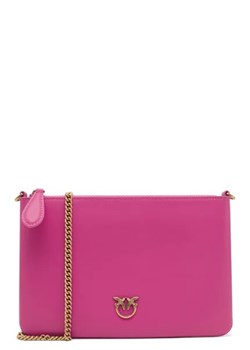 Pinko Skórzana kopertówka FLAT CLASSIC VITELLO SETA ze sklepu Gomez Fashion Store w kategorii Kopertówki - zdjęcie 172718443