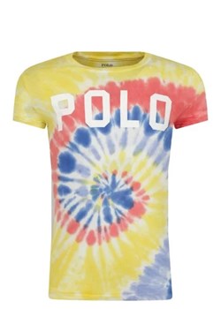 POLO RALPH LAUREN T-shirt | Regular Fit ze sklepu Gomez Fashion Store w kategorii Bluzki dziewczęce - zdjęcie 172718490