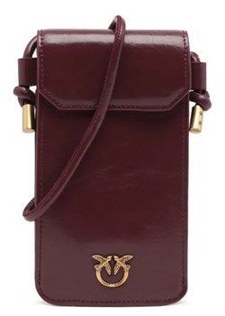 Pinko Skórzana torebka na telefon case shiny vinta ze sklepu Gomez Fashion Store w kategorii Listonoszki - zdjęcie 172719840