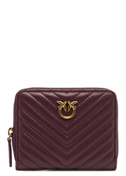 Pinko Skórzany portfel TAYLOR ZIP AROUND SHEEP NAPPA ze sklepu Gomez Fashion Store w kategorii Portfele damskie - zdjęcie 172720684