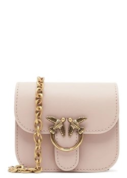 Pinko Skórzana torebka na ramię Micro Love Bag Bell ze sklepu Gomez Fashion Store w kategorii Kopertówki - zdjęcie 172721212