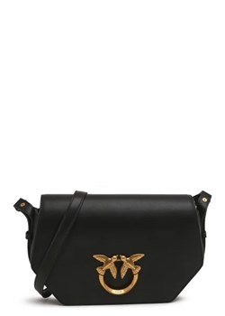 Pinko Skórzana torebka na ramię LOVE CLICK EXAGON CLASSIC VITE ze sklepu Gomez Fashion Store w kategorii Listonoszki - zdjęcie 172722362