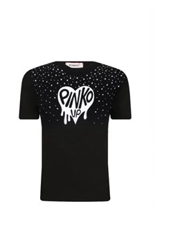 Pinko UP T-shirt | Regular Fit ze sklepu Gomez Fashion Store w kategorii Bluzki dziewczęce - zdjęcie 172722504