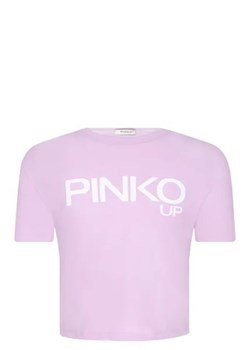Pinko UP T-shirt JERSEY | Cropped Fit ze sklepu Gomez Fashion Store w kategorii Bluzki dziewczęce - zdjęcie 172723724