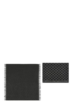 Karl Lagerfeld Zestaw K/Monogram Plaid+Pillow | z dodatkiem kaszmiru ze sklepu Gomez Fashion Store w kategorii Szaliki i chusty damskie - zdjęcie 172730062