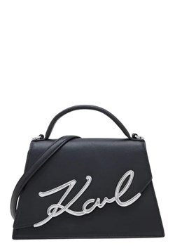 Karl Lagerfeld Skórzana torebka na ramię k/signature 2.0 md ze sklepu Gomez Fashion Store w kategorii Listonoszki - zdjęcie 172730601