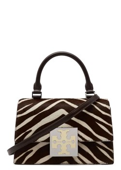 TORY BURCH Skórzana torebka na ramię Bon Zebra Mini Top ze sklepu Gomez Fashion Store w kategorii Listonoszki - zdjęcie 172730703