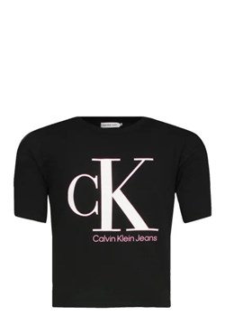 CALVIN KLEIN JEANS T-shirt | Oversize fit ze sklepu Gomez Fashion Store w kategorii Bluzki dziewczęce - zdjęcie 172731500