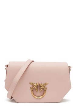 Pinko Skórzana torebka na ramię LOVE CLICK EXAGON CLASSIC VITE ze sklepu Gomez Fashion Store w kategorii Kopertówki - zdjęcie 172732120