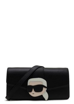 Karl Lagerfeld Skórzana torebka na ramię k/ikonik 2.0 lea flp sb ze sklepu Gomez Fashion Store w kategorii Listonoszki - zdjęcie 172732644