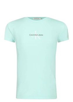CALVIN KLEIN JEANS T-shirt | Regular Fit ze sklepu Gomez Fashion Store w kategorii Bluzki dziewczęce - zdjęcie 172732751