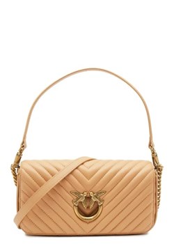 Pinko Skórzana torebka na ramię LOVE CLICK ze sklepu Gomez Fashion Store w kategorii Listonoszki - zdjęcie 172733602