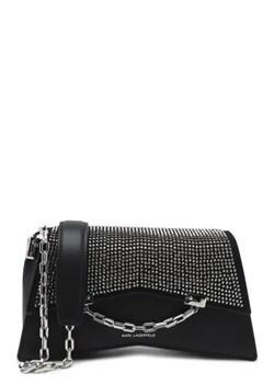 Karl Lagerfeld Skórzana torebka na ramię k/seven 2.0 sp cb rhinestones ze sklepu Gomez Fashion Store w kategorii Kopertówki - zdjęcie 172736313