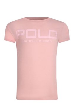 POLO RALPH LAUREN T-shirt | Regular Fit ze sklepu Gomez Fashion Store w kategorii Bluzki dziewczęce - zdjęcie 172737014