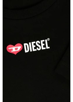 Diesel T-shirt | Regular Fit ze sklepu Gomez Fashion Store w kategorii Bluzki dziewczęce - zdjęcie 172737322