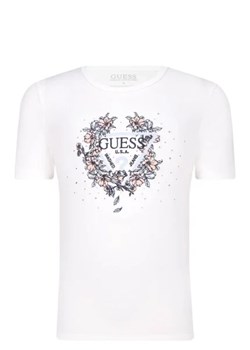Guess T-shirt | Regular Fit ze sklepu Gomez Fashion Store w kategorii Bluzki dziewczęce - zdjęcie 172746471