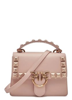 Pinko Skórzana torebka na ramię LOVE ONE TOP HANDLE MINI LIGHT ze sklepu Gomez Fashion Store w kategorii Listonoszki - zdjęcie 172748154