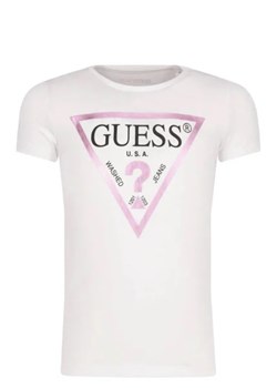 Guess T-shirt | Regular Fit ze sklepu Gomez Fashion Store w kategorii Bluzki dziewczęce - zdjęcie 172750703