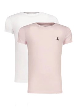 CALVIN KLEIN JEANS T-shirt 2-pack | Slim Fit ze sklepu Gomez Fashion Store w kategorii Bluzki dziewczęce - zdjęcie 172750803