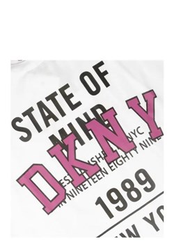 DKNY Kids T-shirt | Regular Fit ze sklepu Gomez Fashion Store w kategorii Bluzki dziewczęce - zdjęcie 172750843