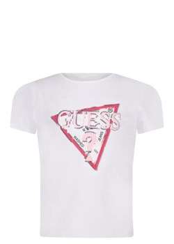Guess T-shirt | Regular Fit ze sklepu Gomez Fashion Store w kategorii Bluzki dziewczęce - zdjęcie 172751012
