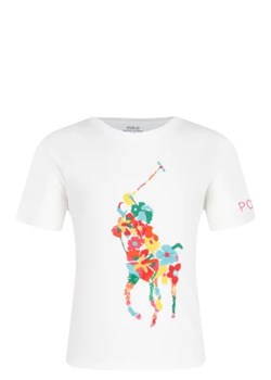 POLO RALPH LAUREN T-shirt | Regular Fit ze sklepu Gomez Fashion Store w kategorii Bluzki dziewczęce - zdjęcie 172751234
