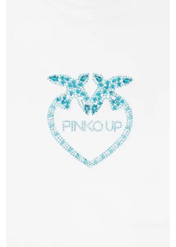 Pinko UP T-shirt | Cropped Fit ze sklepu Gomez Fashion Store w kategorii Bluzki dziewczęce - zdjęcie 172751433