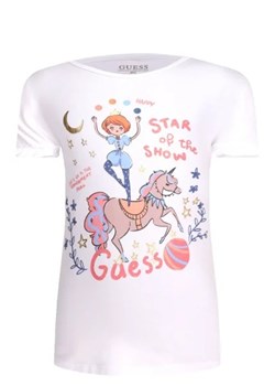 Guess T-shirt | Regular Fit ze sklepu Gomez Fashion Store w kategorii Bluzki dziewczęce - zdjęcie 172751471