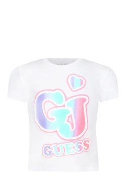 Guess T-shirt | Regular Fit ze sklepu Gomez Fashion Store w kategorii Bluzki dziewczęce - zdjęcie 172751564