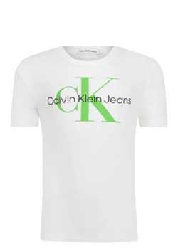 CALVIN KLEIN JEANS T-shirt | Regular Fit ze sklepu Gomez Fashion Store w kategorii Bluzki dziewczęce - zdjęcie 172751893