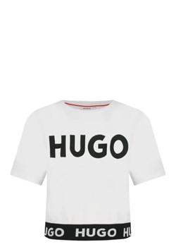 HUGO KIDS T-shirt | Regular Fit ze sklepu Gomez Fashion Store w kategorii Bluzki dziewczęce - zdjęcie 172751910