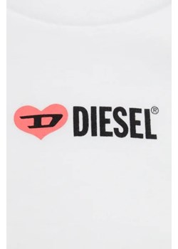 Diesel T-shirt | Regular Fit ze sklepu Gomez Fashion Store w kategorii Bluzki dziewczęce - zdjęcie 172752283