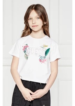 Guess T-shirt | Regular Fit ze sklepu Gomez Fashion Store w kategorii Bluzki dziewczęce - zdjęcie 172753190