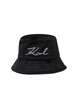 Karl Lagerfeld Kapelusz k/signature velvet ze sklepu Gomez Fashion Store w kategorii Kapelusze damskie - zdjęcie 172754010