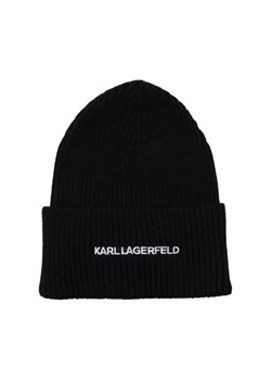 Karl Lagerfeld Czapka k/essential | z dodatkiem wełny i kaszmiru ze sklepu Gomez Fashion Store w kategorii Czapki zimowe damskie - zdjęcie 172754043